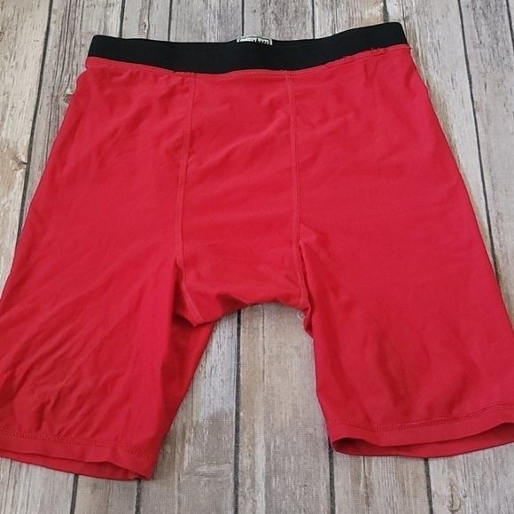 Eastbay red compression shorts - Picture 2 of 8